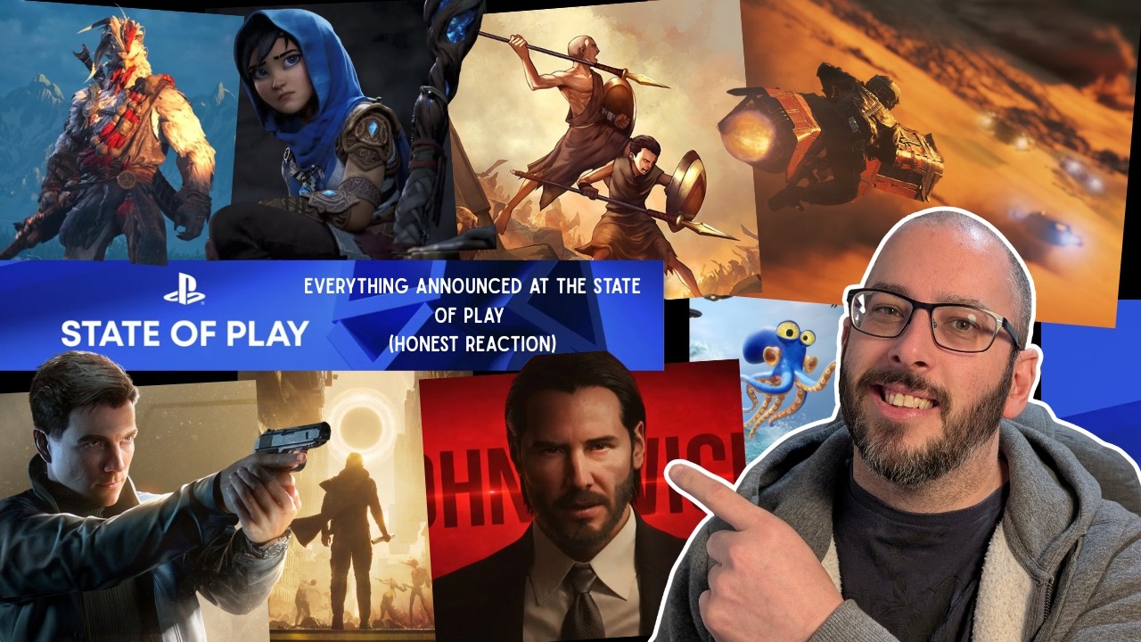 John Wick! Control Resonant! God of War - Everything announced at the State of Play Novareact Series