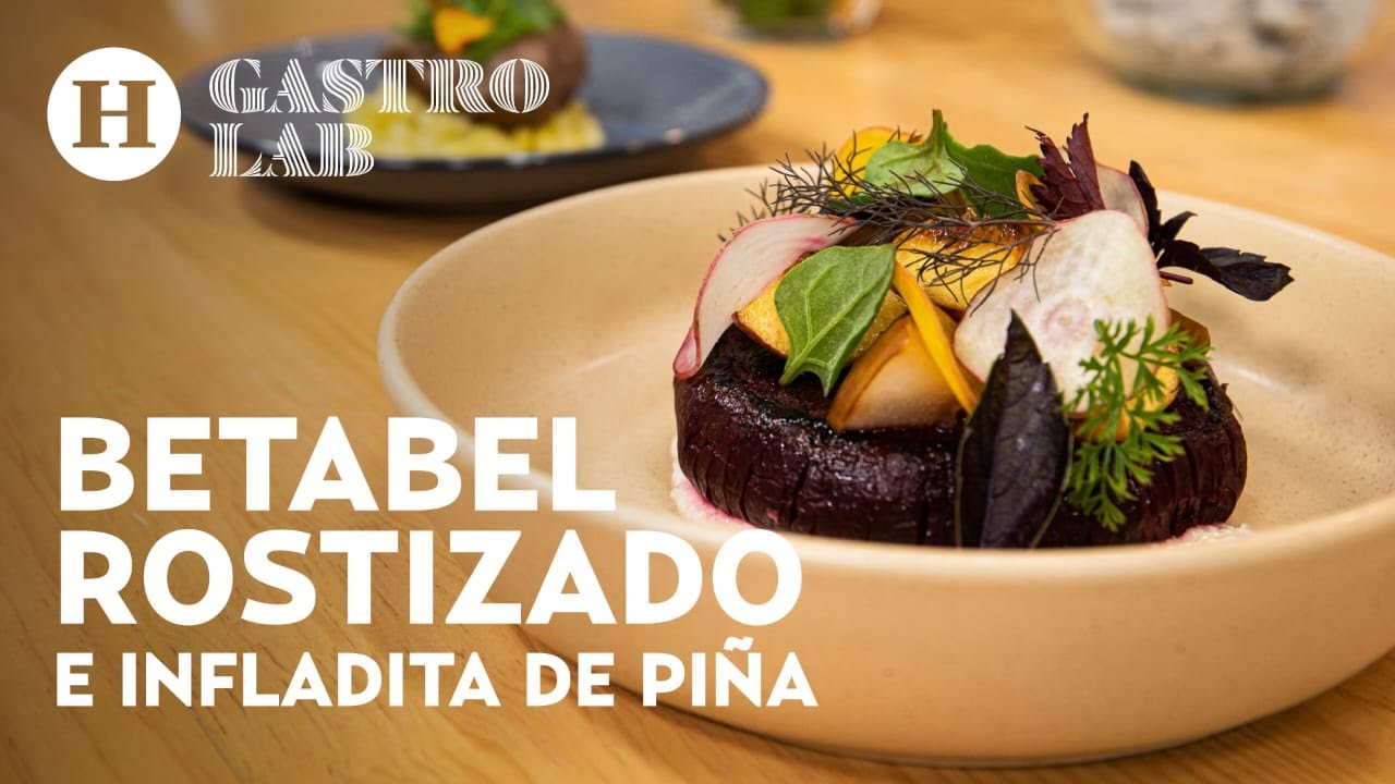 Aprende cómo preparar delicioso BETABEL ROSTIZADO E INFLADITAS DE PIÑA.