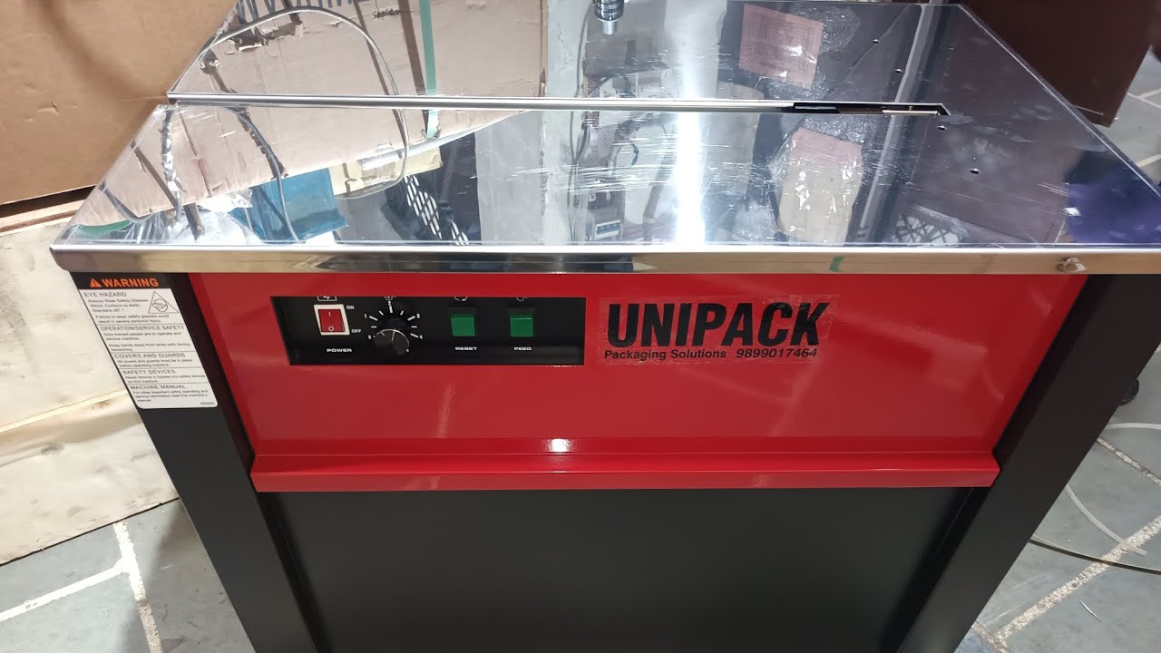 Box Strapping Machine Demo 101  