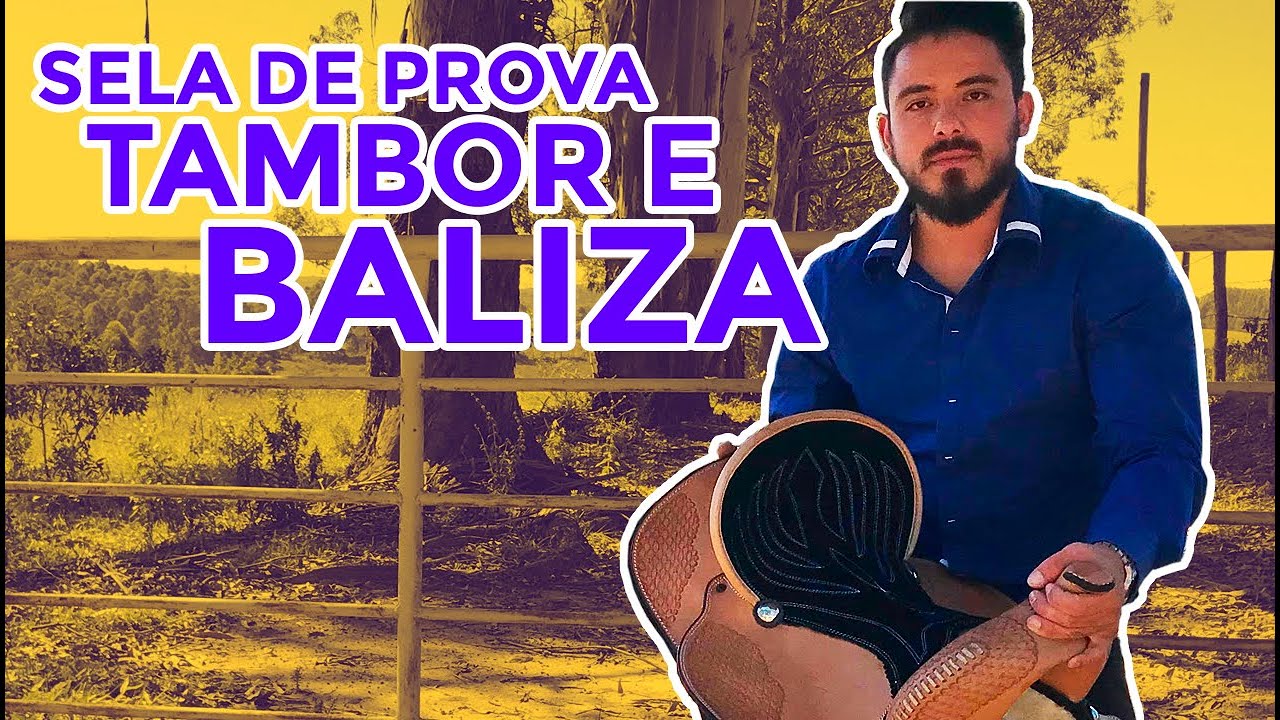 Sela Para Tambor e Baliza Profissional SI0628 - Selaria Imperial