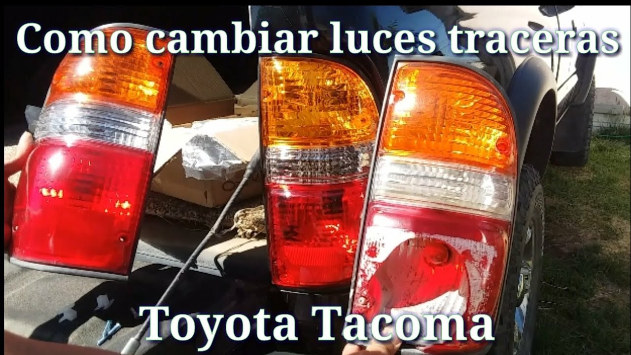 Remplazar luces traseras de Toyota Tacoma