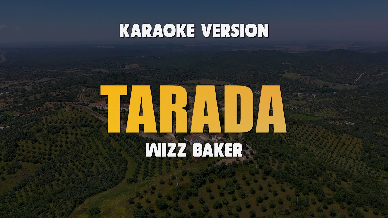 TARADA - WIZZ BAKER | Karaoke Lagu Timur Populer 2024 | Karaoke No Vocal