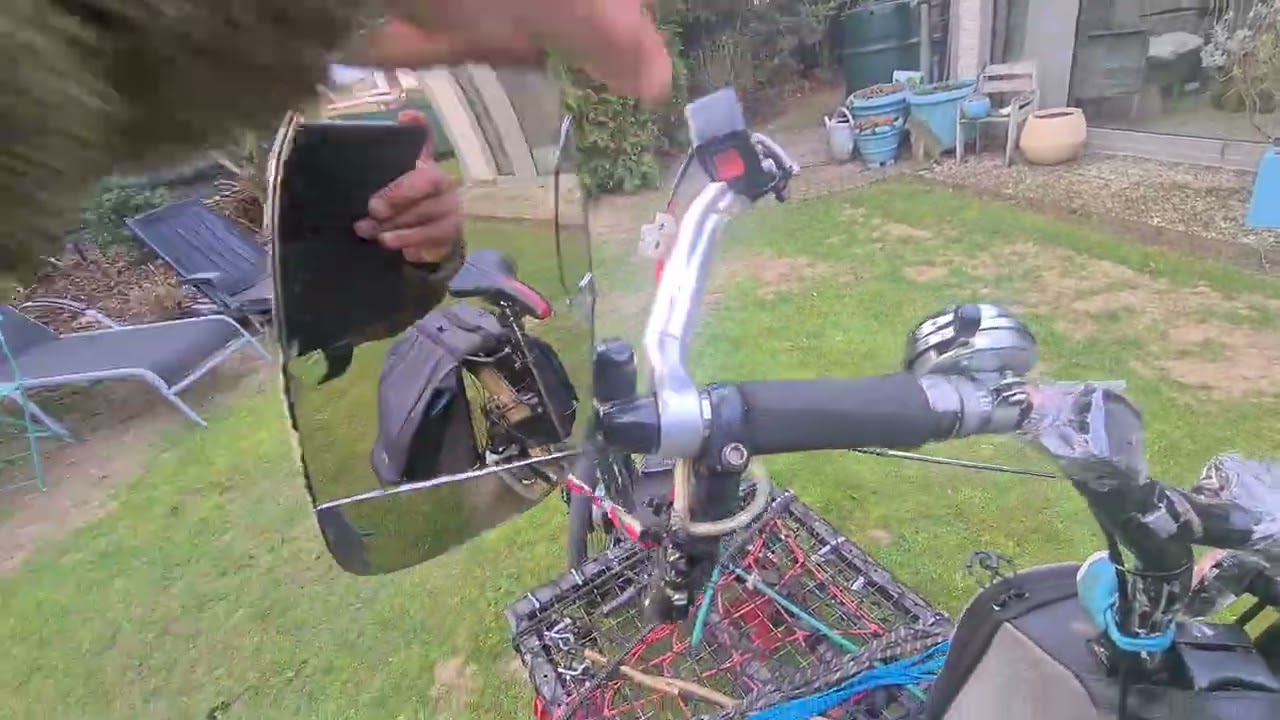 BICICLETA  DE CARGA CASERA Y ELECTRICA  36 VOLTIOS 