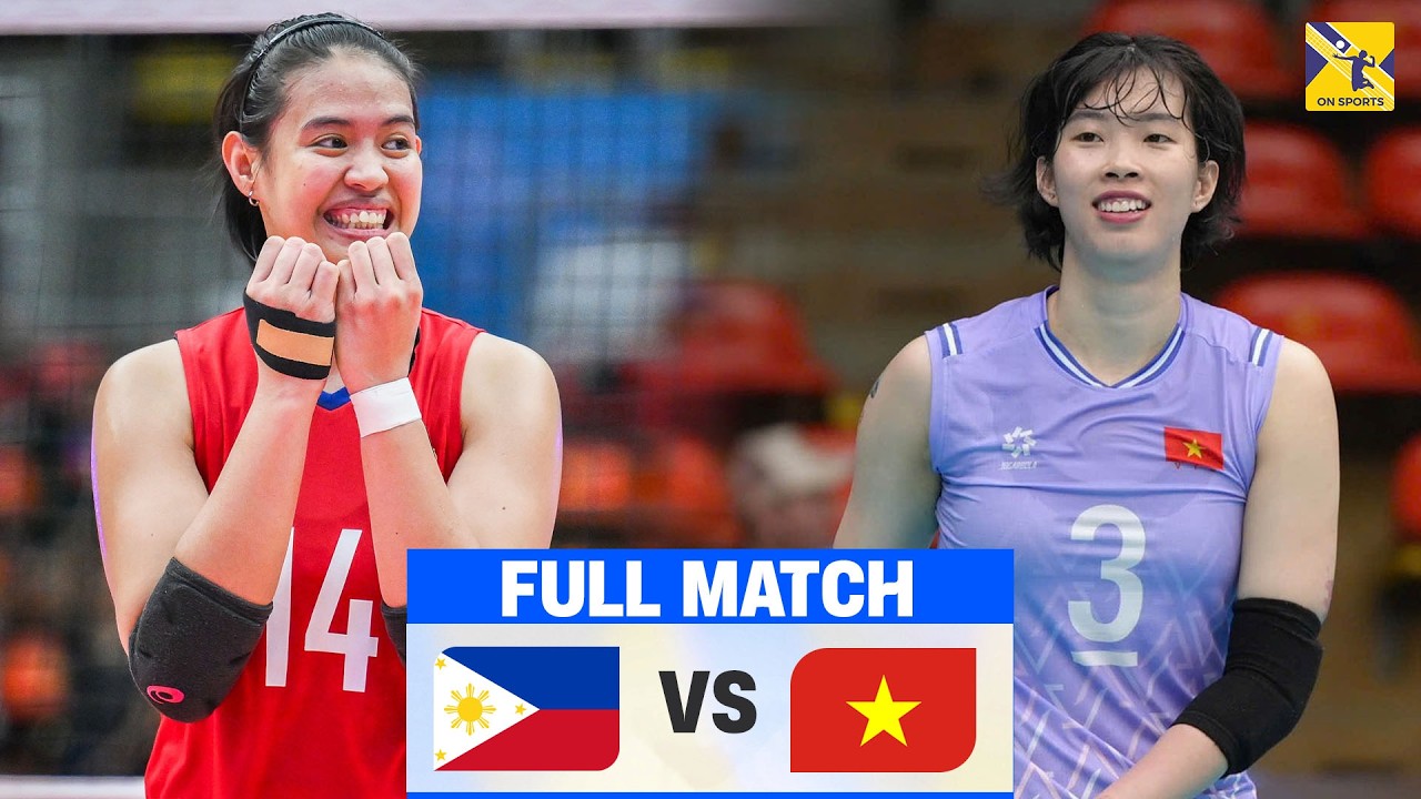 FULL HD | PHILIPPINES vs. VIETNAM | Solomon khóc thét trước song tấu Thanh Thúy - Như Quỳnh