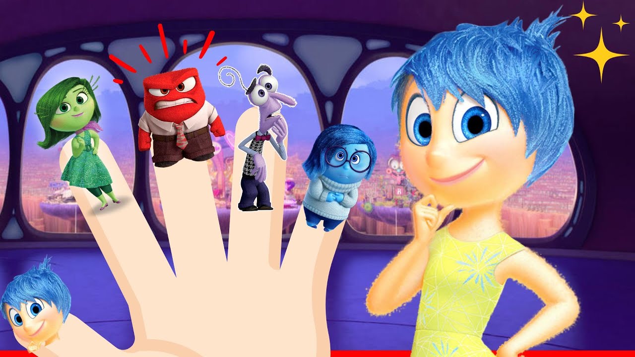 Inside out finger family - Super Simple Finger Family - nursery rhymes ( Part 2 )