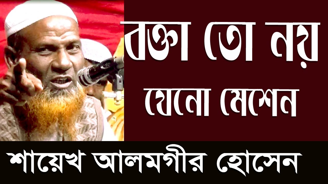 বক্তা তো নয় যেনো মেসেনপ্রফেসার আলমগীর হোসাইন সিরাজঞ্জ islamic bangla waz tv