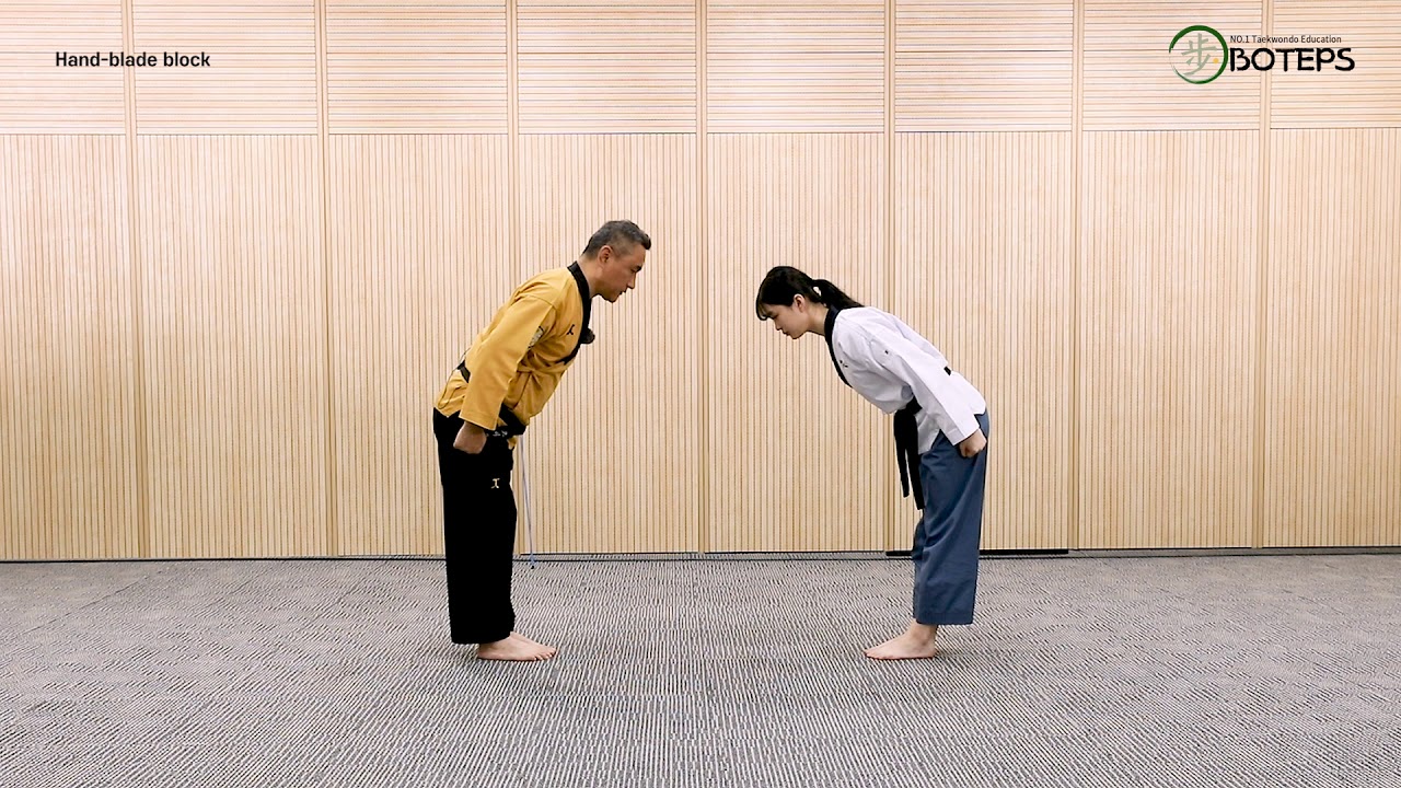 손날막기