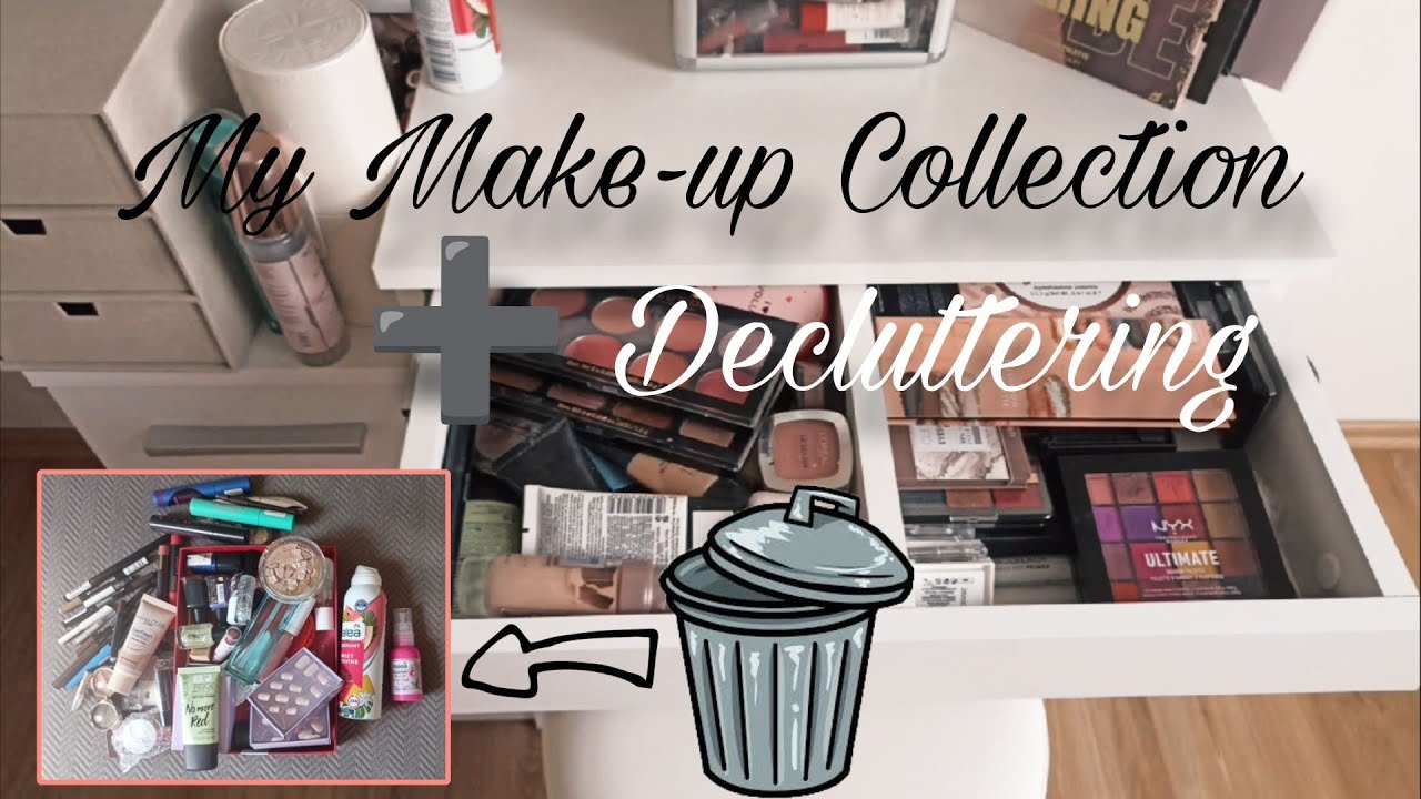 Vi mostro la mia piccola Make-up Collection + Decluttering 🌹