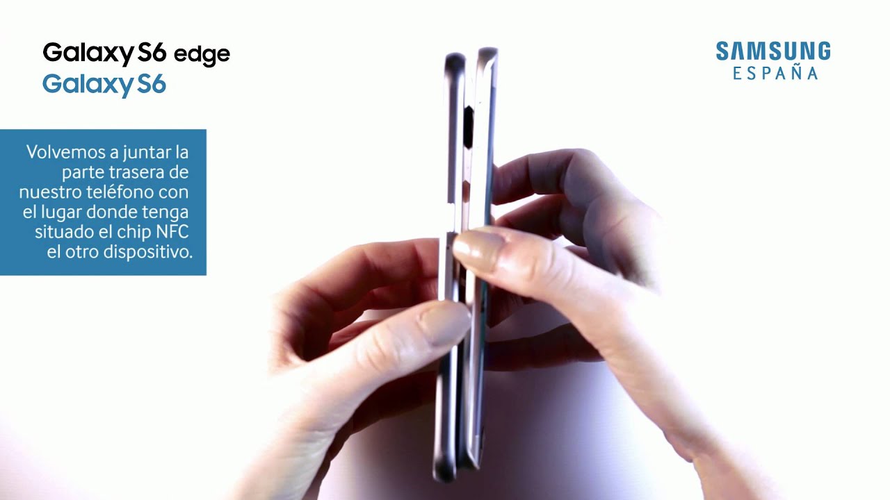 Cómo utilizar NFC para compartir archivos en Galaxy S6 y Galaxy S6edge