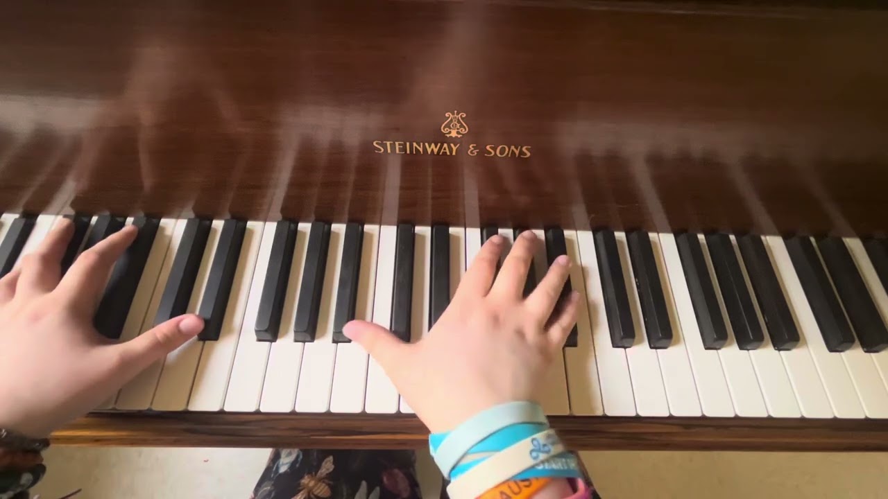 brahms intermezzo i - b section slow practice
