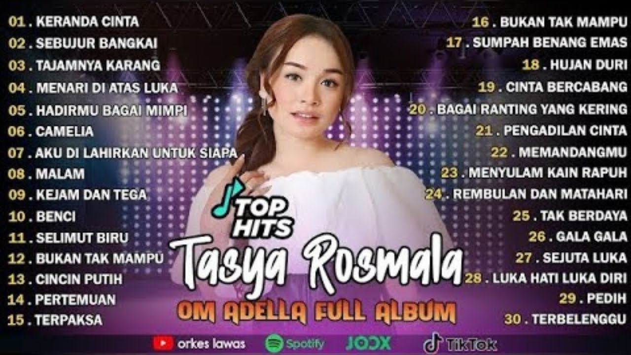 TASYA ROSMALA || KERANDA CINTA, SEBUJUR BANGKAI || OM ADELLA FULL ALBUM TERBARU 2025