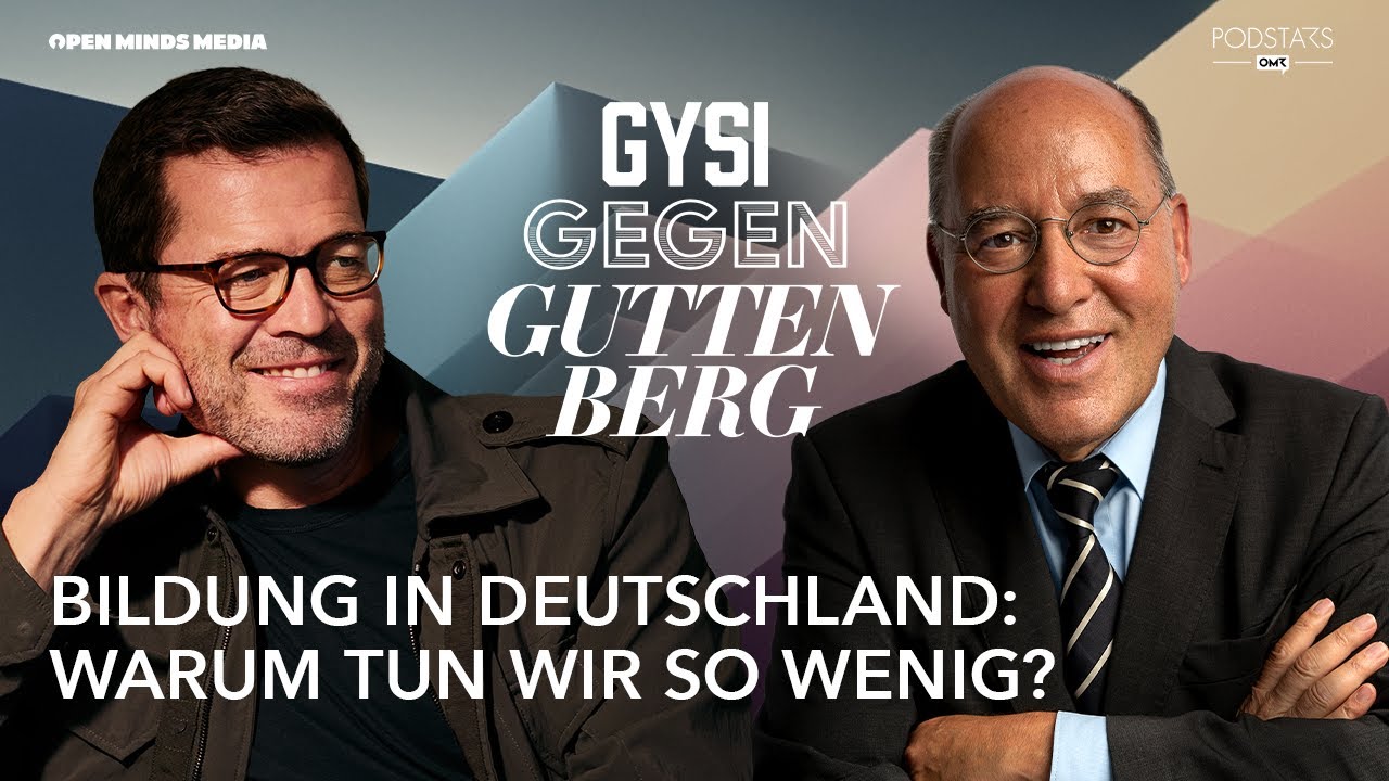 Bildung in Deutschland: Warum tun wir so wenig? | Gysi gegen Guttenberg