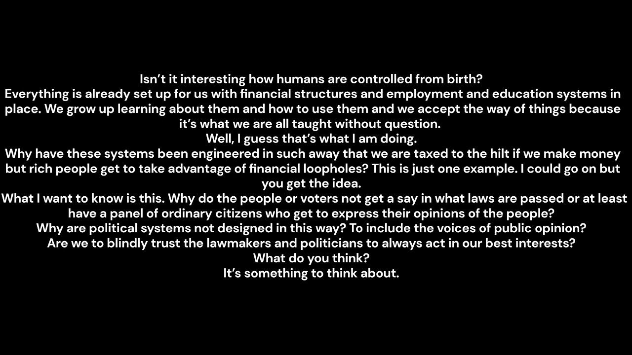 Born into the System