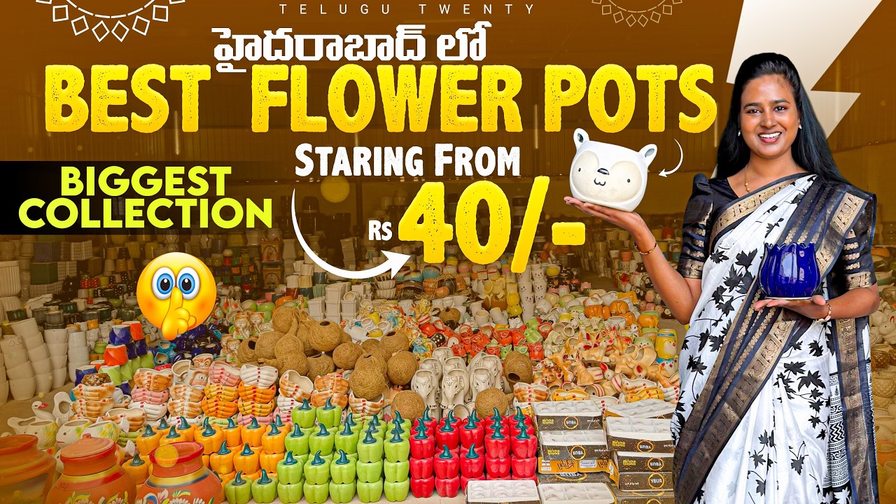 Sri Satya Surya Enterprises | Premium Ceramic Pots & Planters at Wholesale Prices | Telugu Twenty