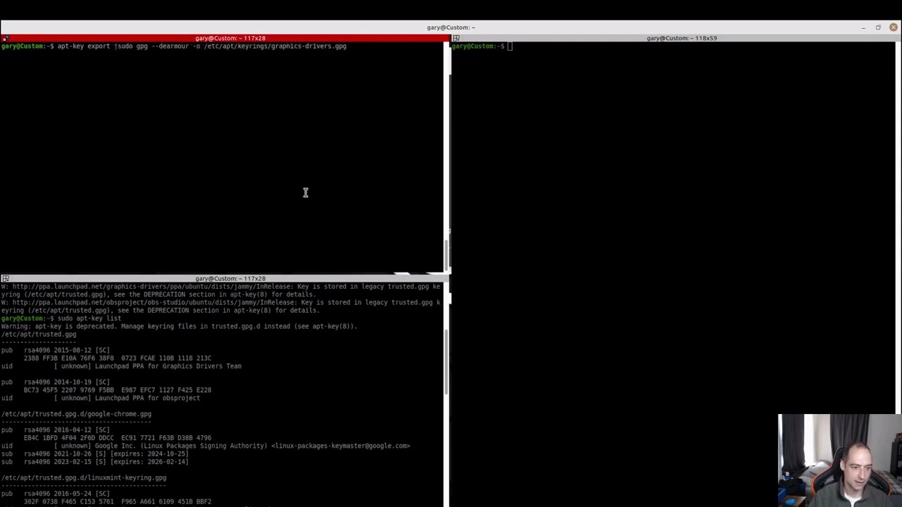 Fix Linux Deprecation Warning 