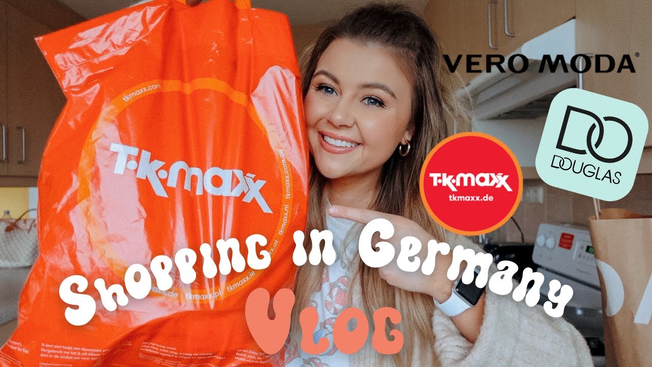 SHOPPING IN GERMANY || TK MAXX GERMANY VLOG