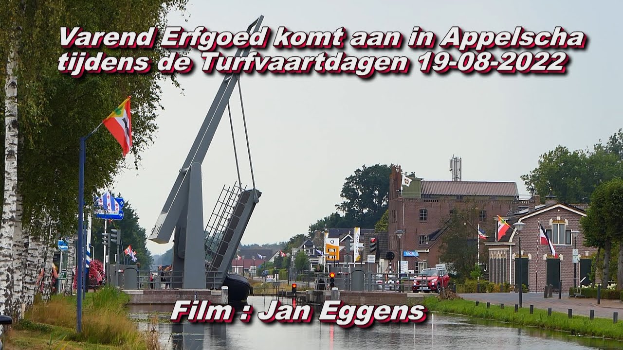 Varend Erfgoed komt aan in Appelscha tijdens de Turfvaartdagen 19 08 2022