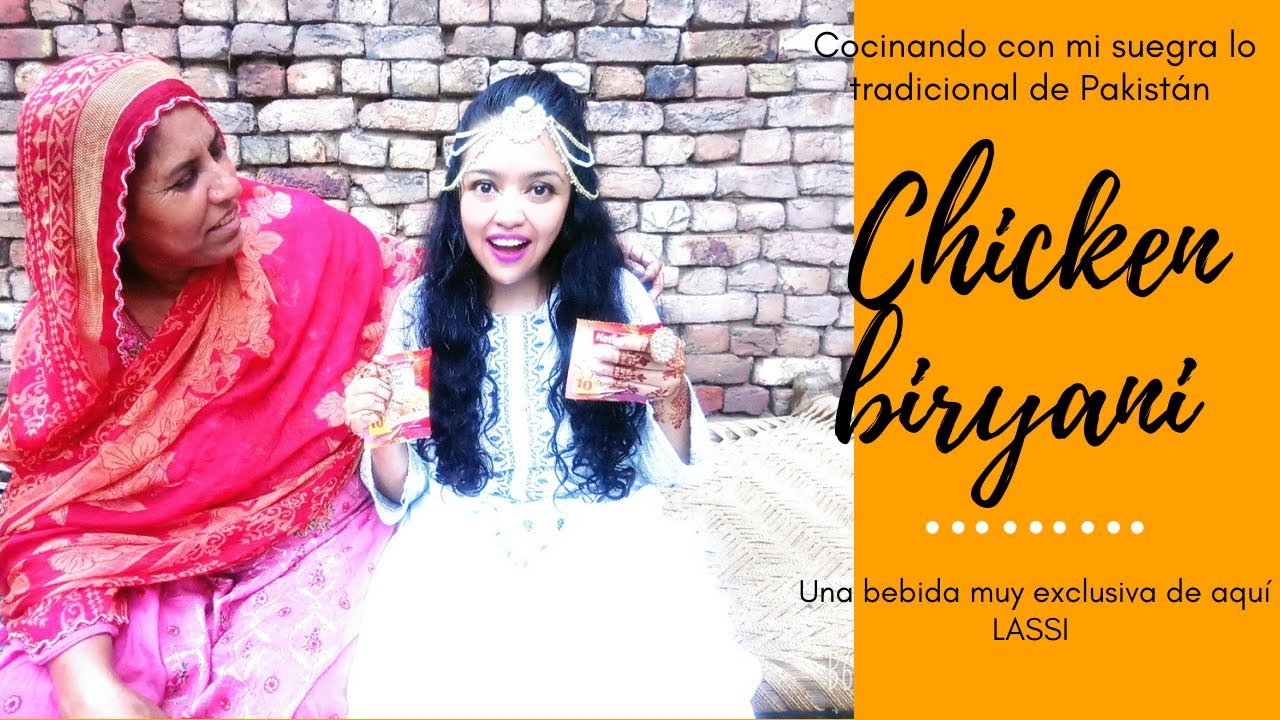 Mi suegra preparo #chickenbiryani y yo hice la famosa bebida #lassi tradicional de Pakistán 🇵🇰