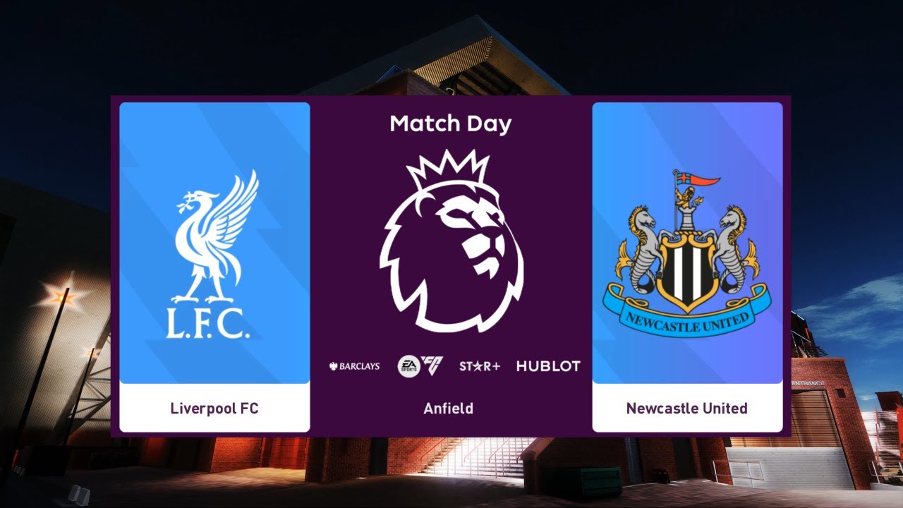 Liverpool FC vs Newcastle United - Premier League 2025/26 - Jornada 24 - PES 2026 Dream Patch