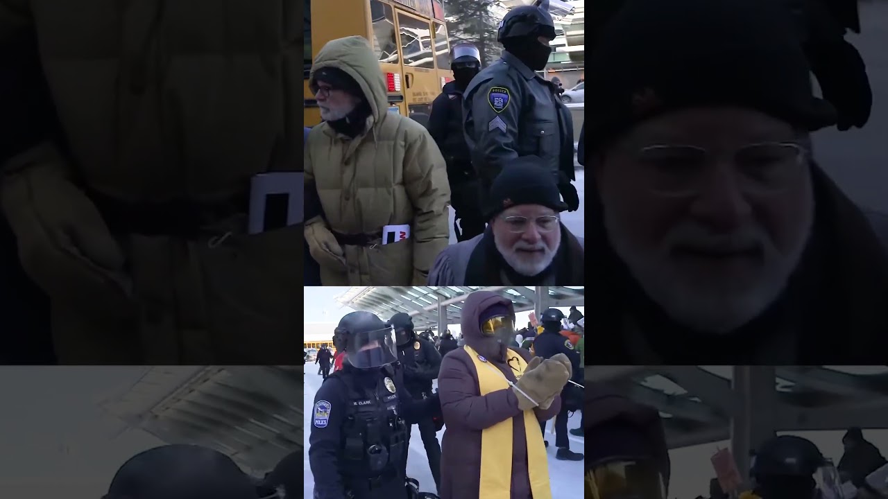 Clergy members arrested at anti-ICE protest in Minnesota