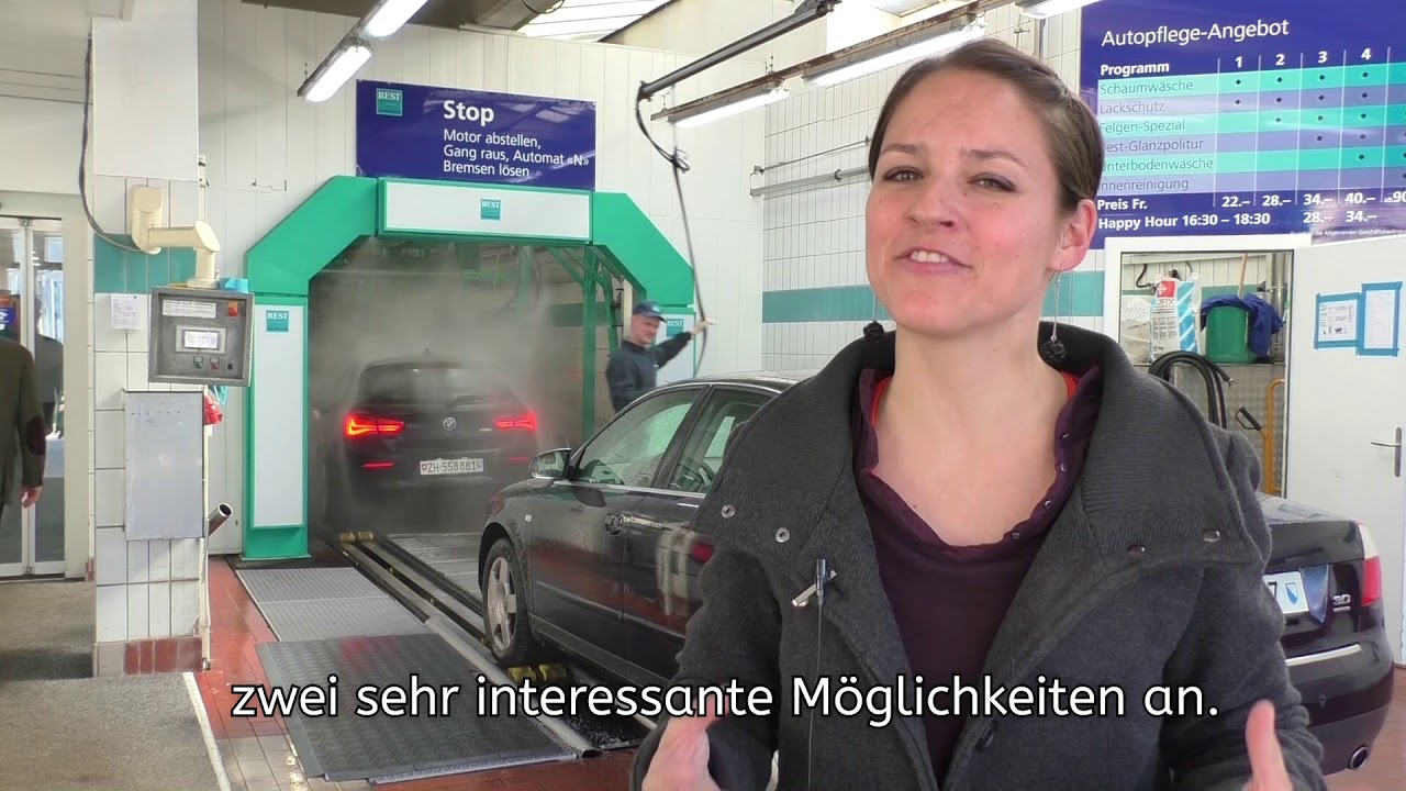 Auto waschen, aber...