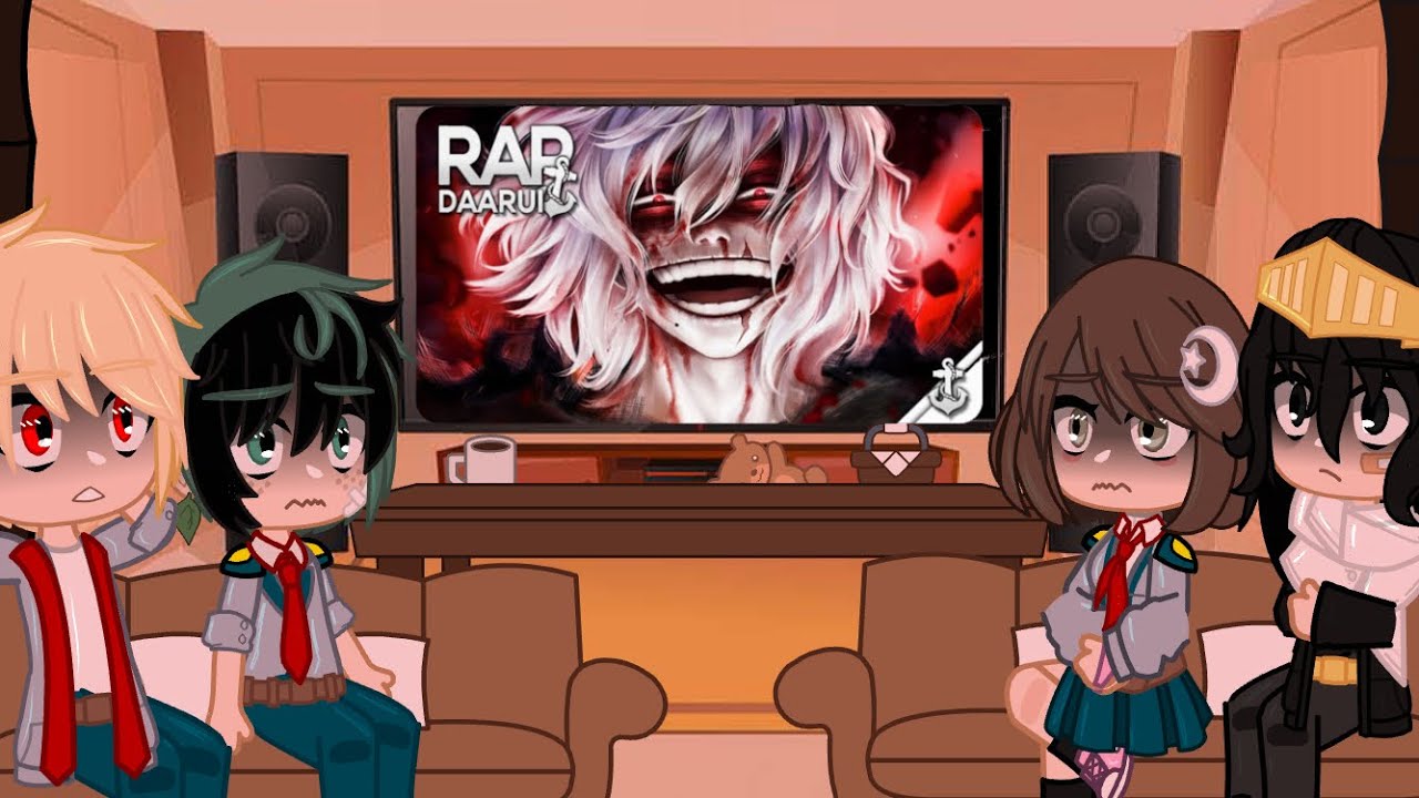 BNHA reage ao rap do Shigaraki Tomura / Tenko Shimura • Decomposição • 🇧🇷 •
