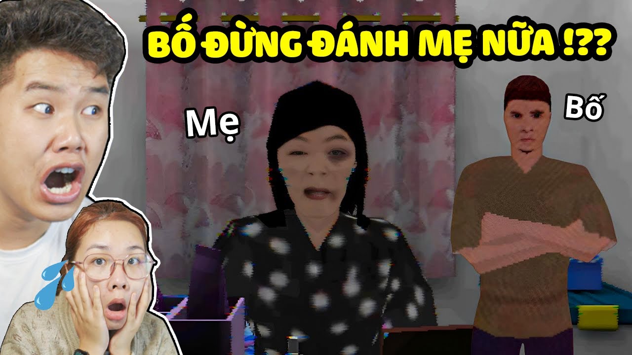 BỐ ƠI, ĐỪNG ĐÁNH MẸ NỮA 😢 bqThanh & Ốc Khóc Vì Gia Đình Bất Hạnh Trong Pikabuu Stop