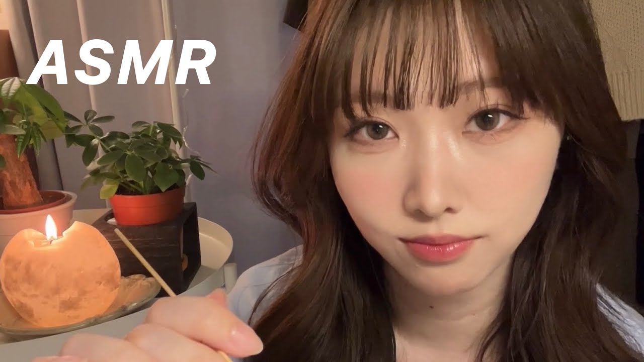 ASMR｜まったり耳かき☀️囁き声(ear cleaning)