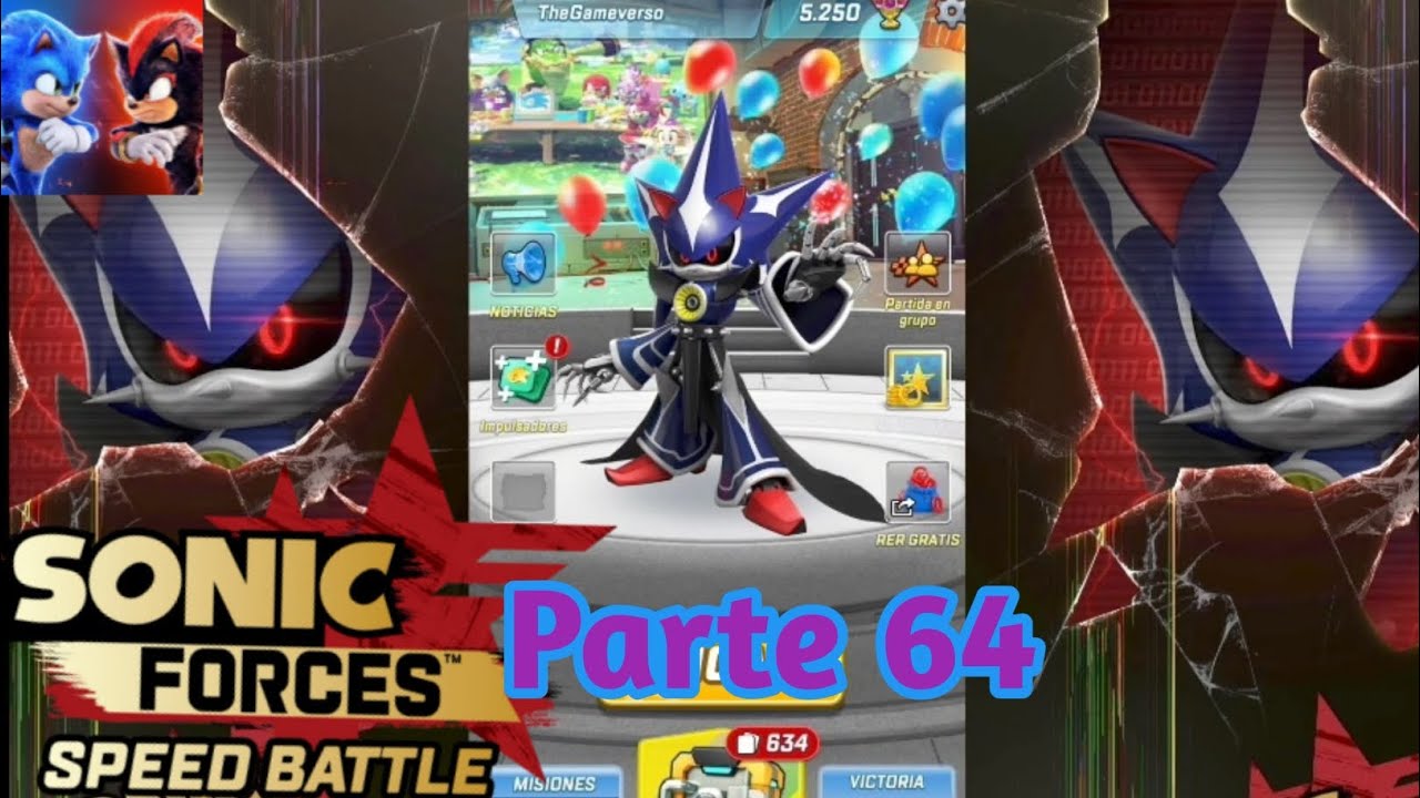 Sonic Forces Speed Battle/ ⚡️⚡️Neo Metal Sonic, ¿El Mejor Contendiente Hasta Ahora?🤖⚡️.  Parte 64