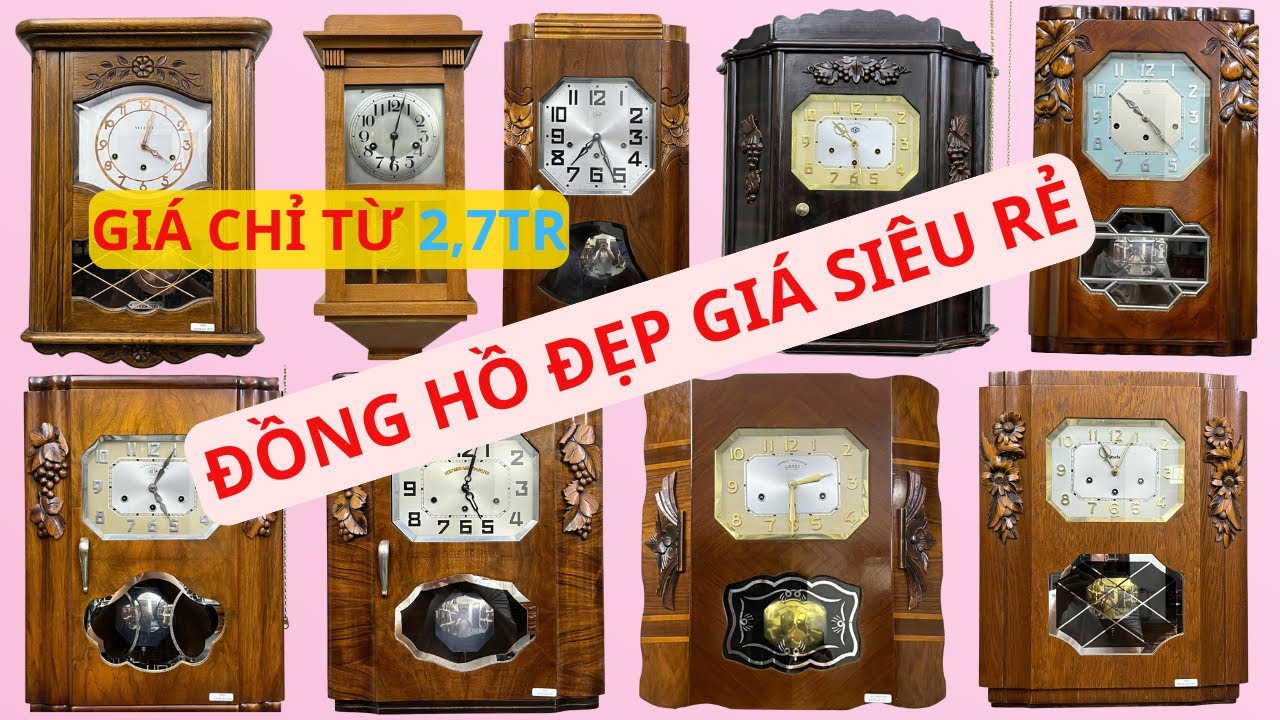 ĐỒNG HỒ THÙNG BÈ MẤY 8 & 10 SỐ NỔI GIÁ RẺ CHỈ TỪ 2,7TR | 0398-161-850 #donghoconguyensinh #donghoco