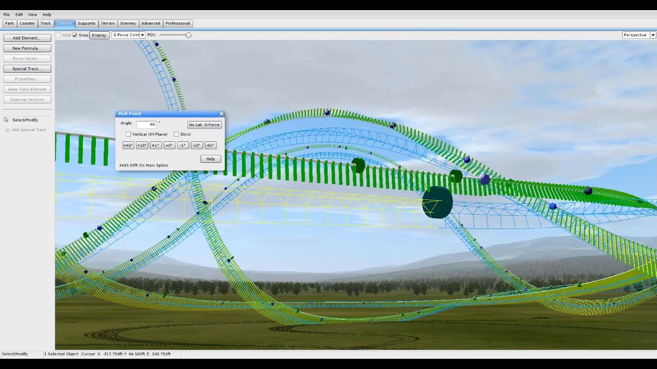 Nolimits 2 - Time Lapse - Intamin Accelerator - Part 1