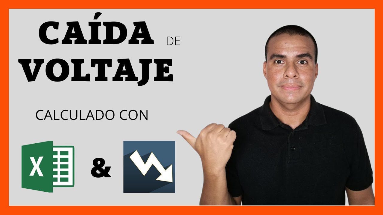 👉 Cómo CALCULAR la CAÍDA DE TENSIÓN de un conductor?🔌[EXCEL & APP WEB]