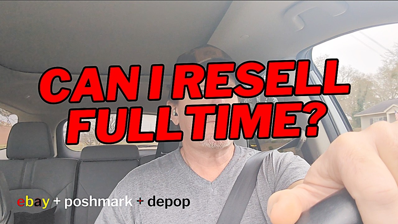 Can I Resell Fulltime on eBay, Poshmark, Mecari, ect.? What's the reality.