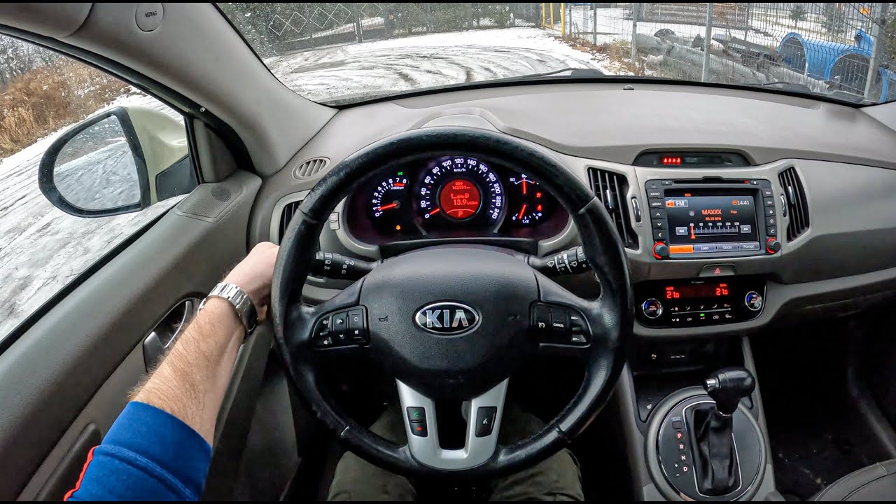 2013 Kia Sportage III AWD [2.0 DOHC 163HP] | POV Test Drive #1058 Joe Black