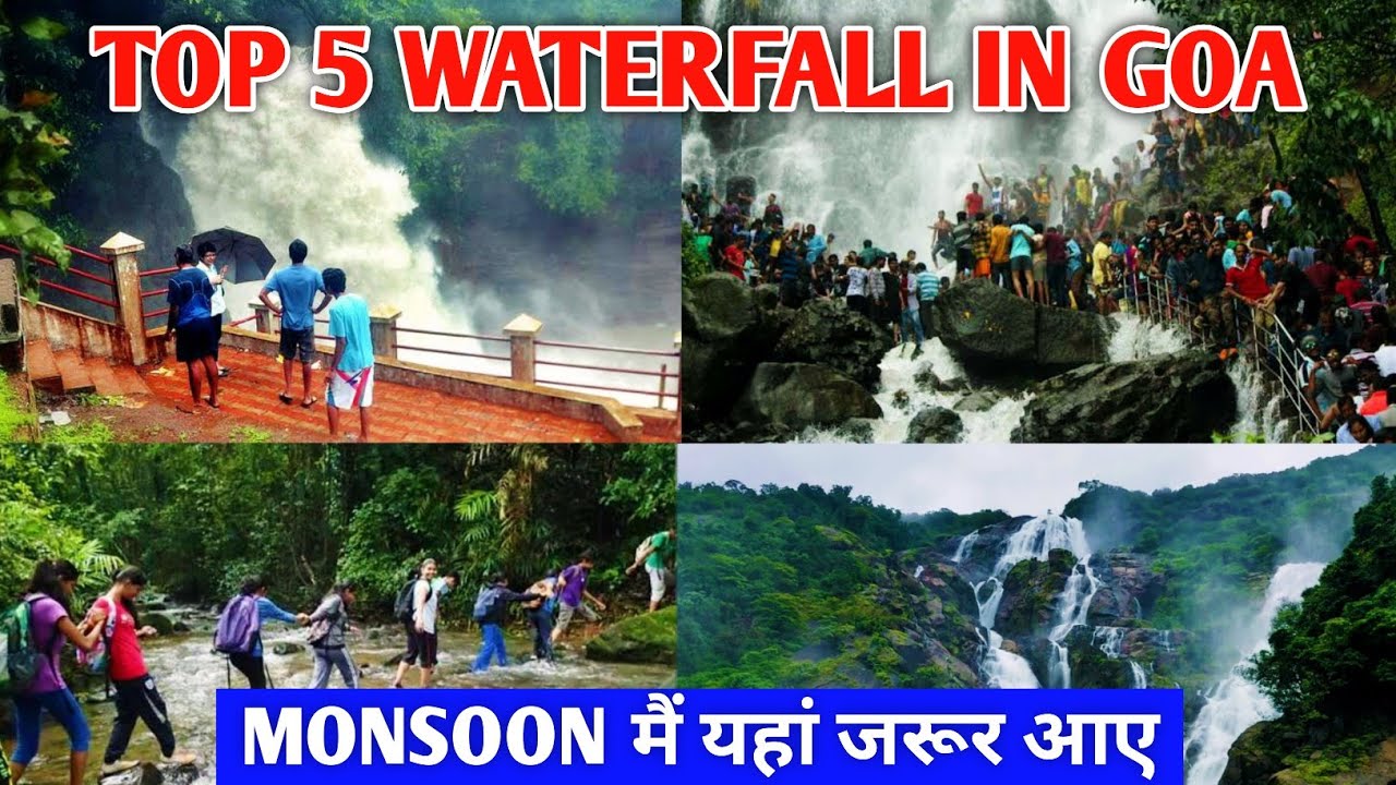Top 5 Waterfalls in Goa | Famous Waterfall in Goa | Offbeat Places in Goa | Monsoon in Goa