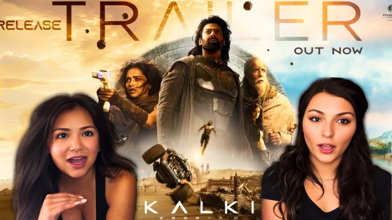 Релиз KALKI 2898 AD - Реакция трейлера | Прабхас | Амитабх | Камаль Хасан | Дипика | Наг Эшвин