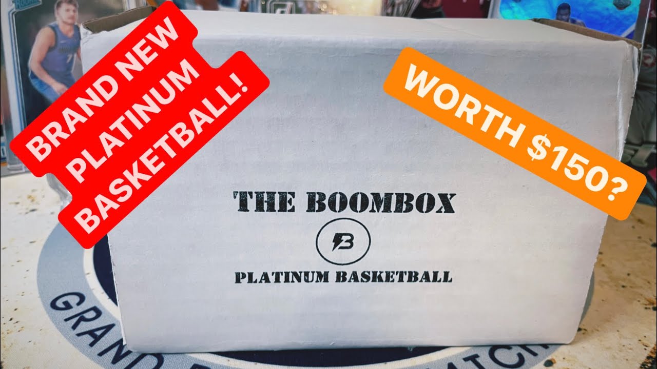 PLATINUM! The Original Boombox Basketball Platinum Box! Worth $150?