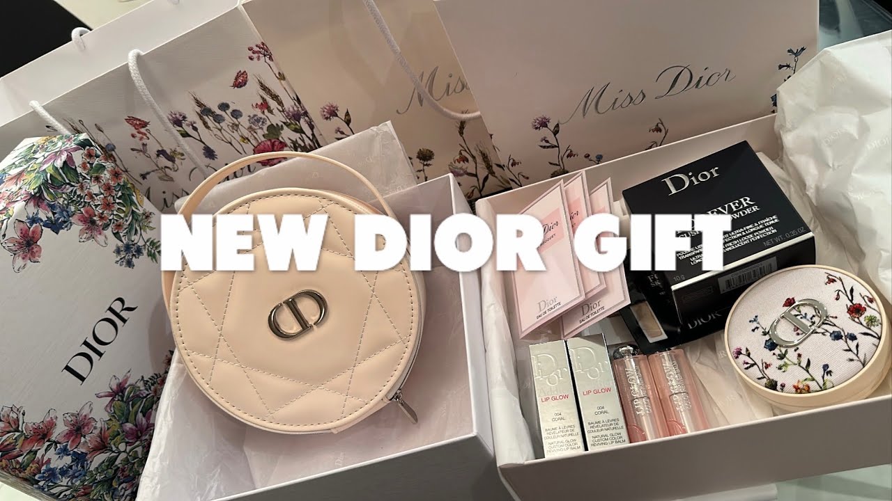 Amazing Dior Gift With Purchase! Unboxing Miss Dior Limited Edition Millefiori Cushion Powder