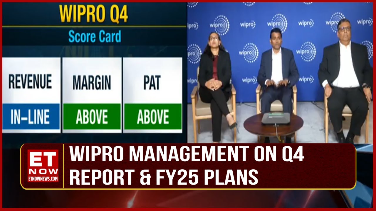 Wipro Q4 Results: Wipro Management On Q4 Report & FY25 Plans | Business News