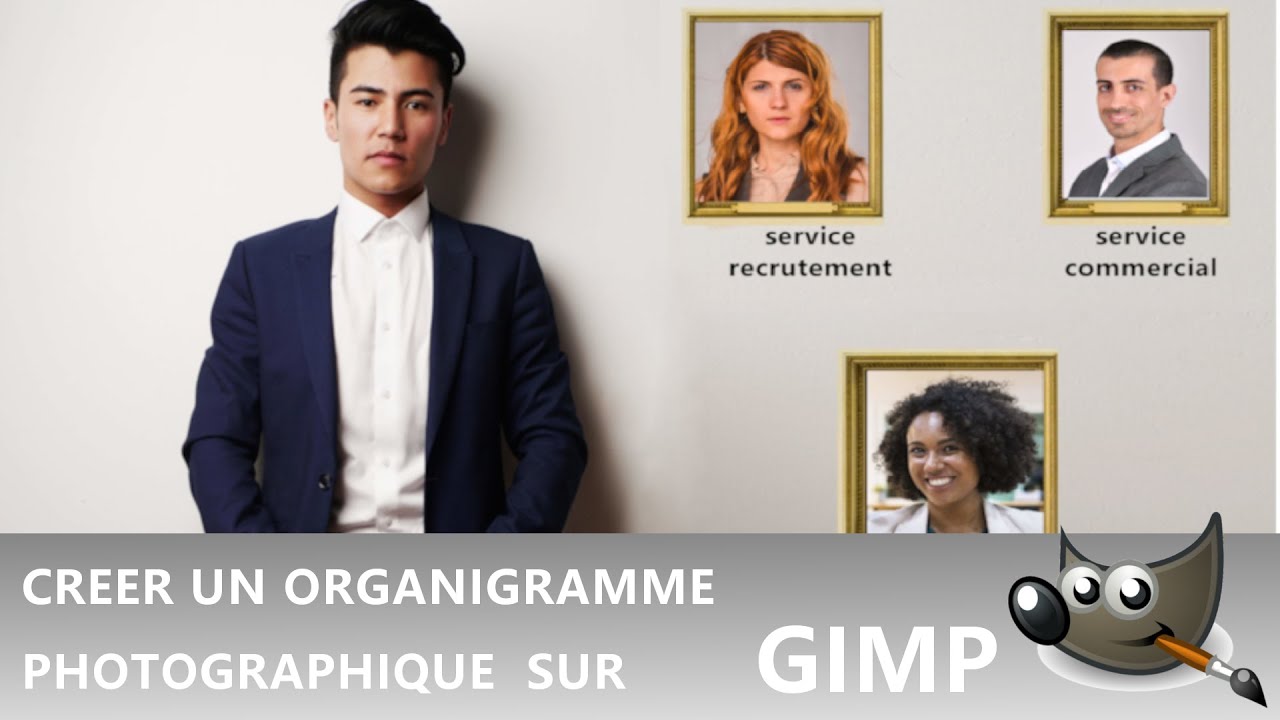 créer un organigramme original sous GIMP - Distinguez-vous ! # 8