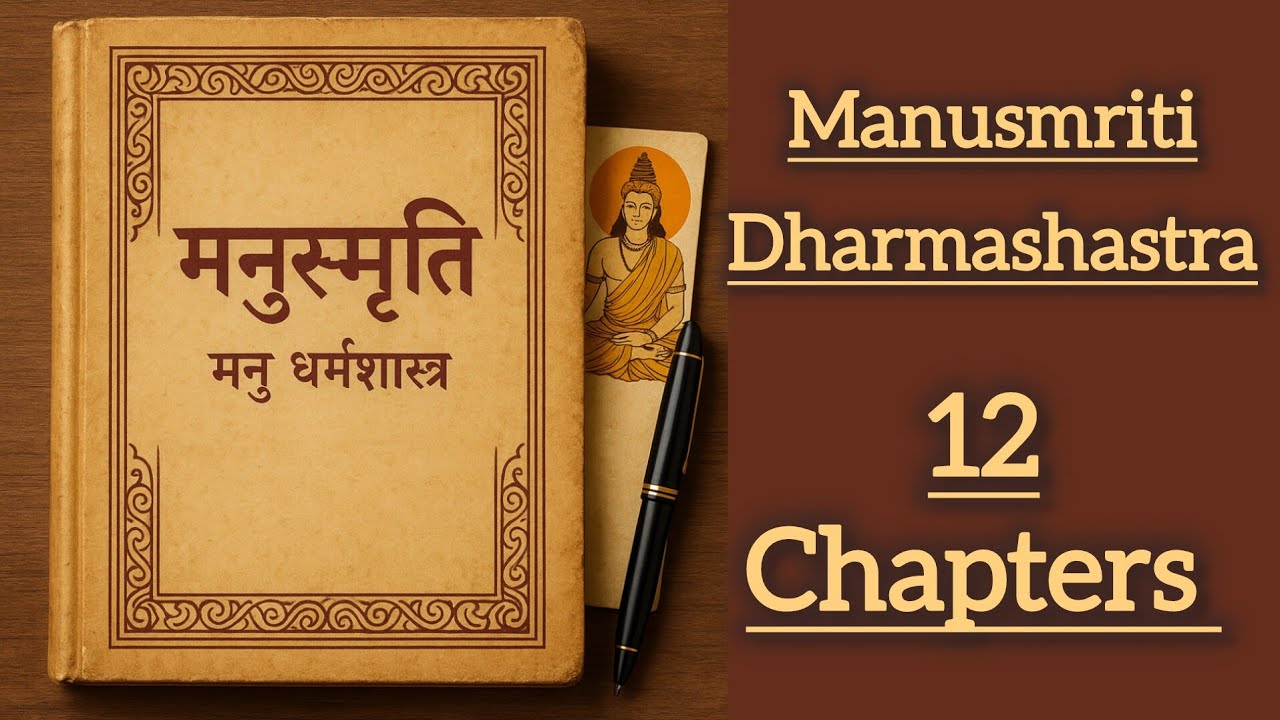 मनुस्मृति ग्रंथ: The Divine Scripture of Dharma, Justice & Rajdharma | Manusmriti | #manusmriti