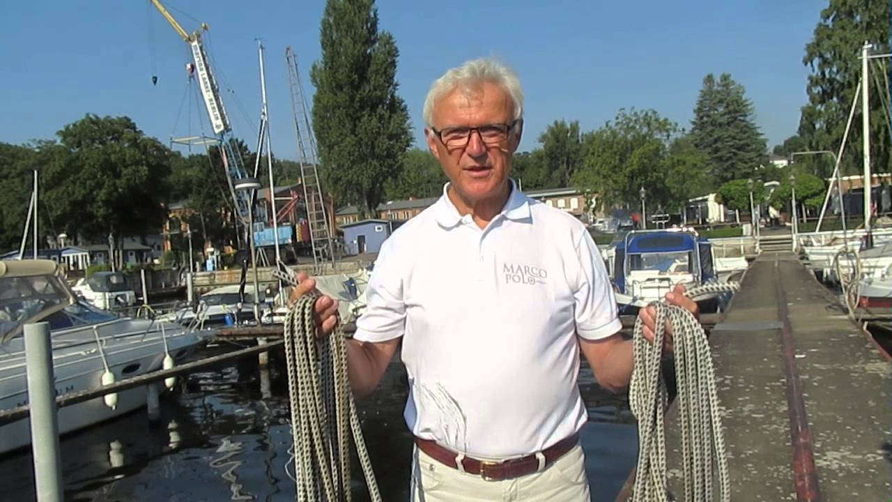 Skippertraining Hafenman&ouml;ver: Richtig Leinen werfen   sicher anlegen