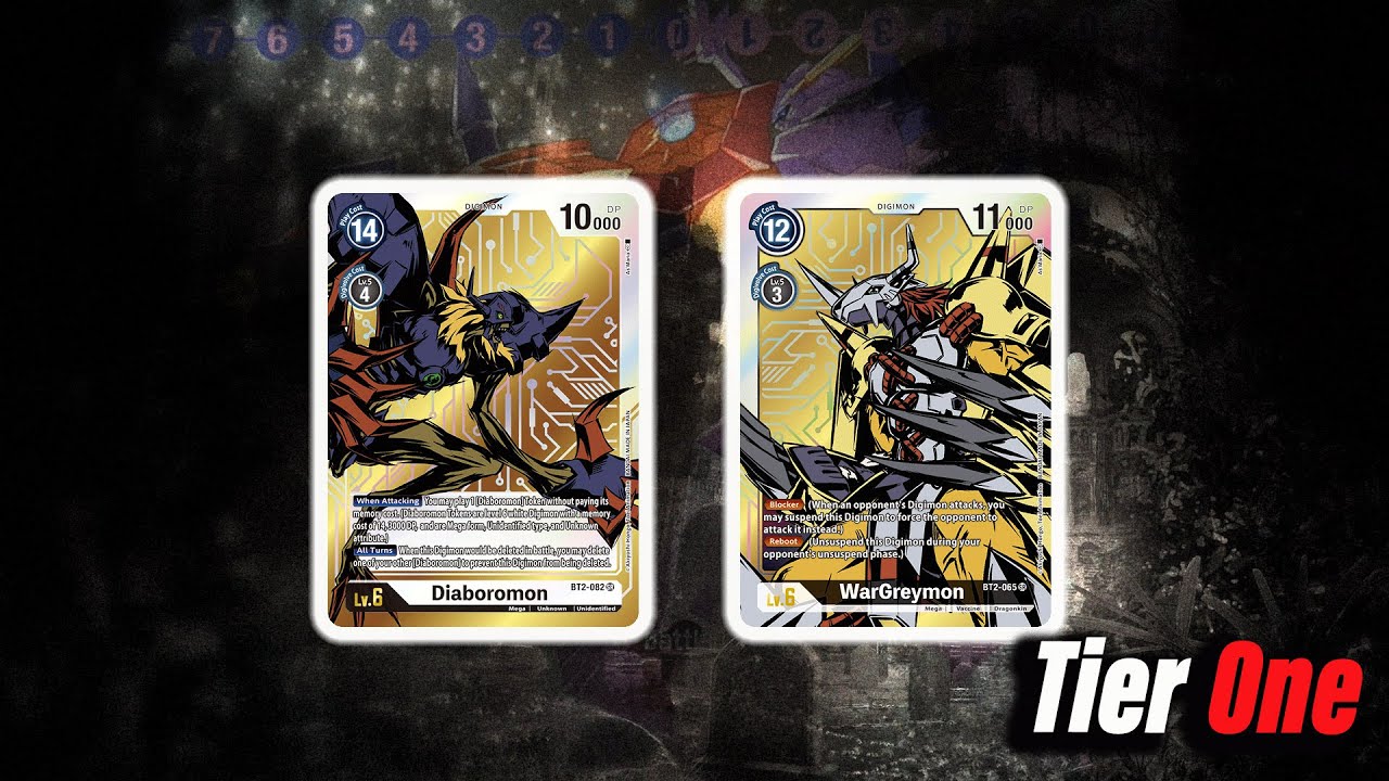 FIRST PLACE! Black Wargreymon Diaboromon Digimon TCG Deck - Set 1.0 Format! Digimon Card Game (2021)