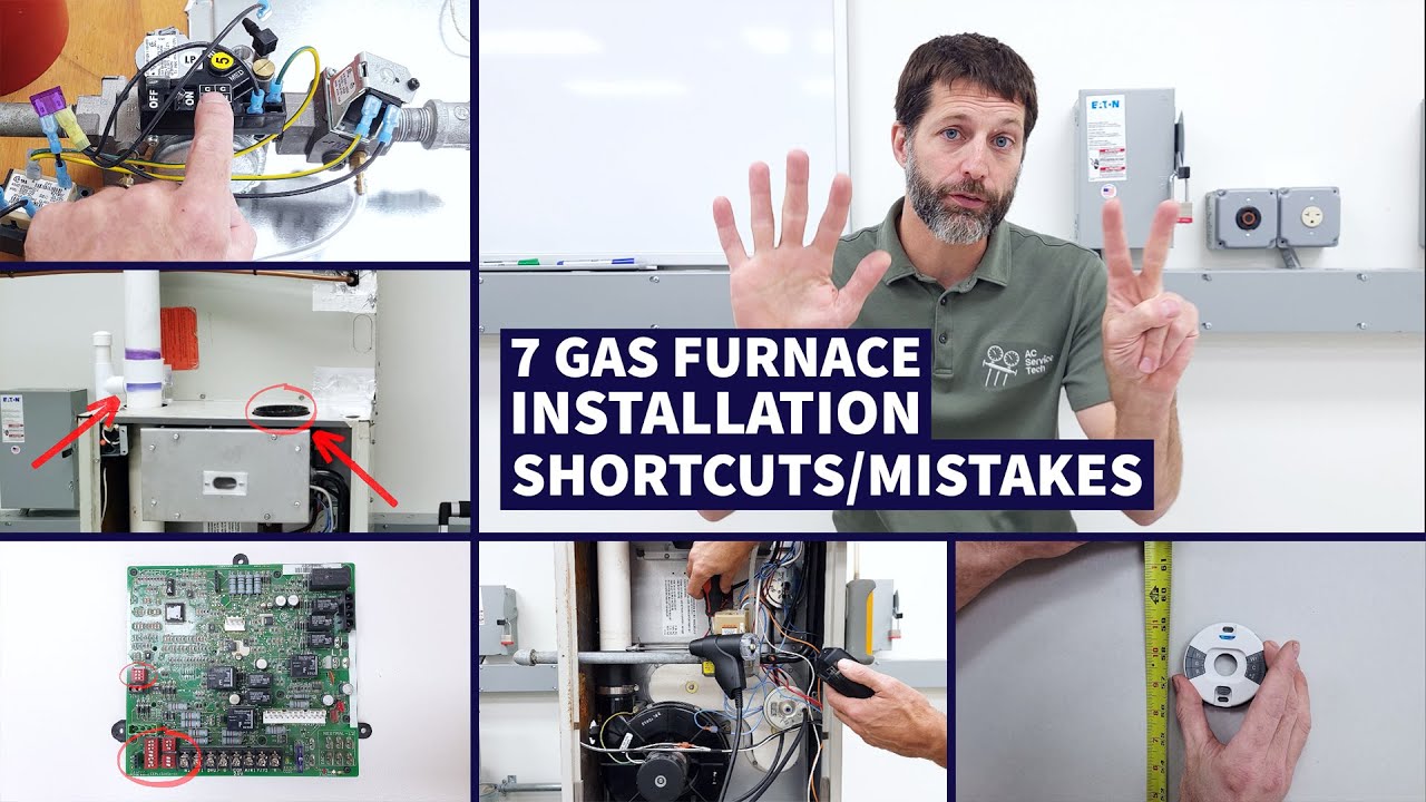 7 Gas Furnace Installation SHORTCUTS/MISTAKES That Lead to High Energy Costs, Low Efficiency!