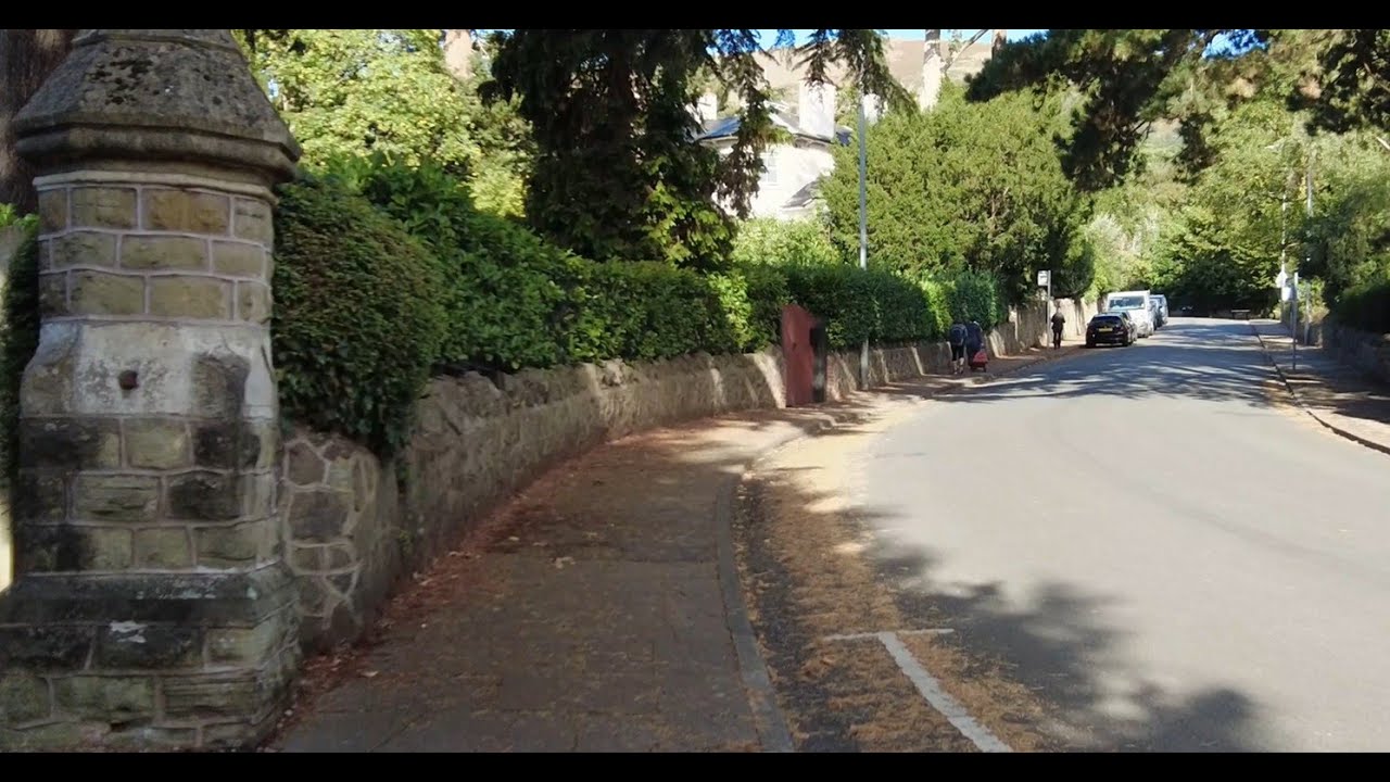 Great Malvern, walk from station into town
