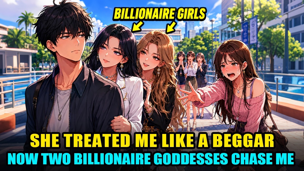 She Mocked Me For Being Poor! Now Two Billionaire Goddesses Chase Me & She REGRETS