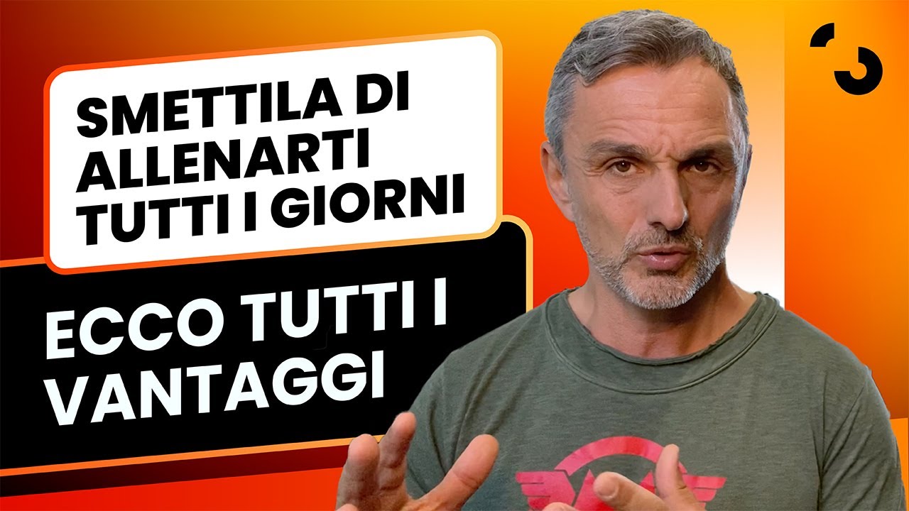 Smettila di allenarti tutti i giorni! Ecco tutti i vantaggi | Filippo Ongaro
