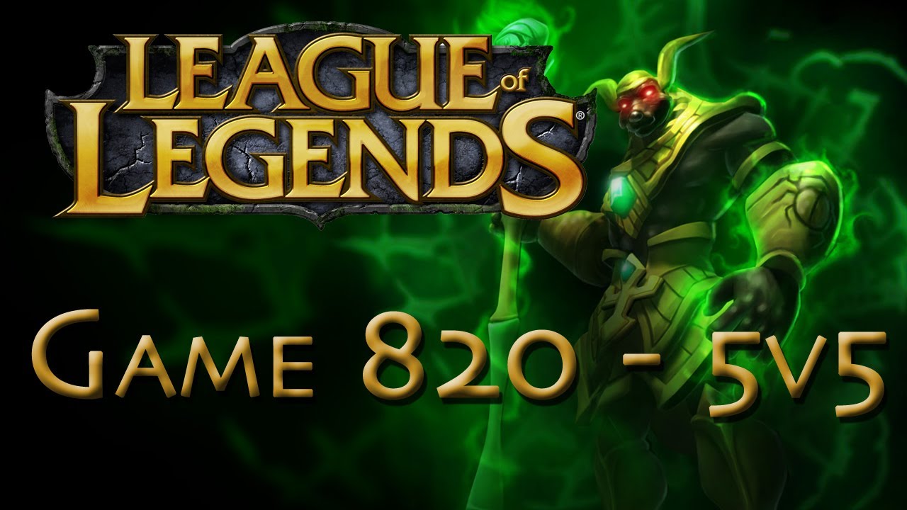 LoL Game 820 - 5v5 - Nasus Ranked Duo Queue