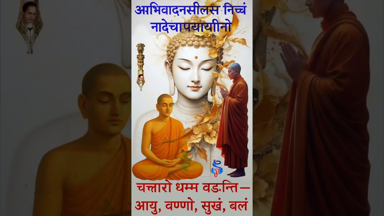 कोणाला आयु, वणणो, सुखं, बलं हे गूण  प्राप्त होतात.  SUPREME BUDDHA@Namobuddha.