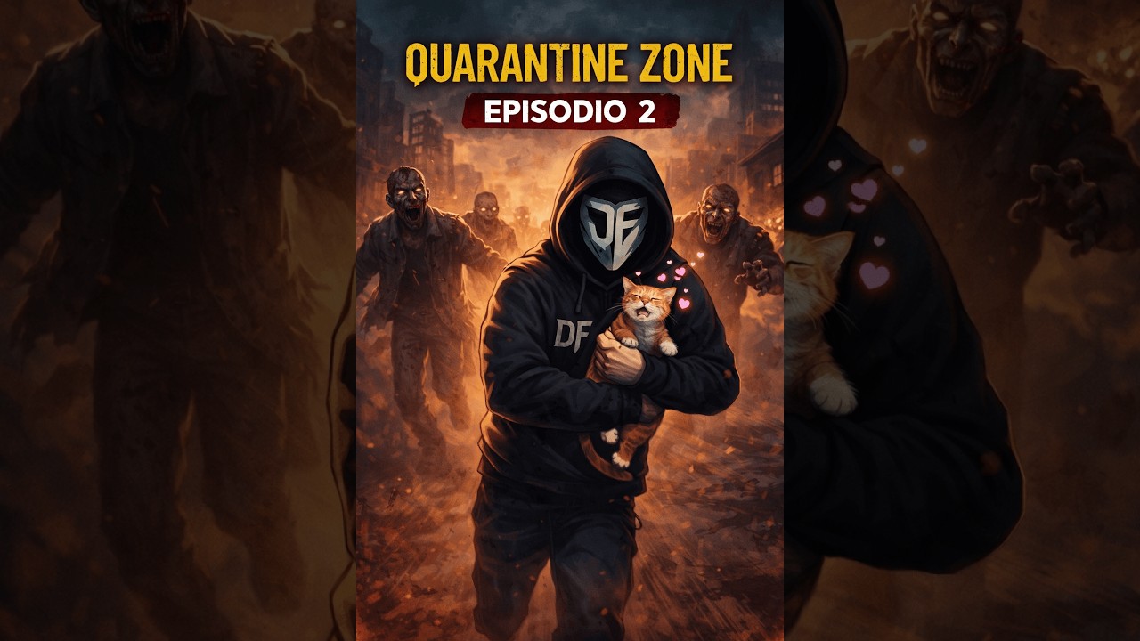 Escapando Con El Gato Mientras Nos Persiguen Los Zombies | Quarantine Zone EP.2